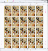 T131.三國演義(第一組)新票4全2版,共40套,原膠挺版,(4-1)背面有墨點或原紙雜點,VF(Page 131)