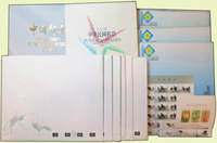 兩岸郵冊:(1)新中國1991年年度冊1本,含票.型張,VF-F;(2)臺灣民國83年年度冊1本,民國82年國光郵展專冊3本,帝雉專冊6本,均含票或型張等,另帝雉郵票6套,花卉(77年版)第三輯小全張12枚,總面值共計NT$2399.5元,VF-F