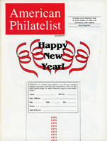 集郵書刊一批共14本,包括:(1)1993年1月~12月《American Philatelist》月刊平裝共11本,美國集郵協會出版,缺少2月份,其中5月份刊登"1989天安門:來自邊緣的明信片與信件",6月份刊登"中國與墨西哥華人往來實寄封"相關文章,英文版,部份彩色印刷,微黃斑,整體保存尚可;(2)《自動化集郵年刊》2009年國內掛號函件收寄機郵資券(下)平裝本,郵政自動化郵學會發行;(3)《郵史研究》第27期平裝本,海峽兩岸郵史研究會發行;(4)《臺灣郵區郵資符誌信封(1956~2000)》精裝本,林昌龍編著;總重約4.24公斤(Page 131)